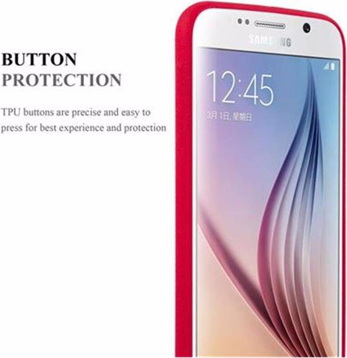 Actual product image Cadorabo TPU Frosted Cover (Samsung Galaxy S6)