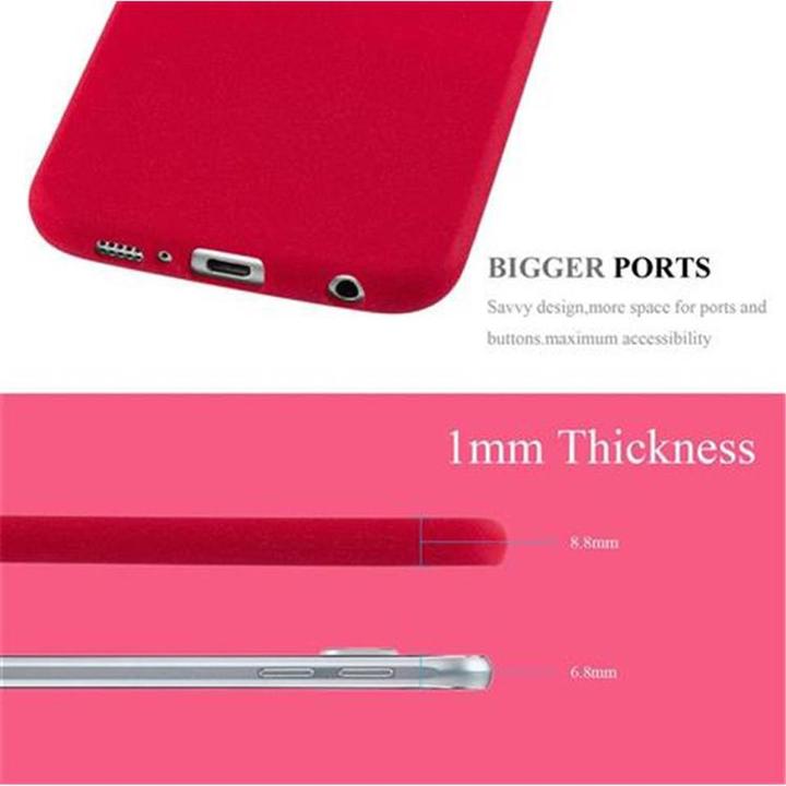 Actual product image Cadorabo TPU Frosted Cover (Samsung Galaxy S6)