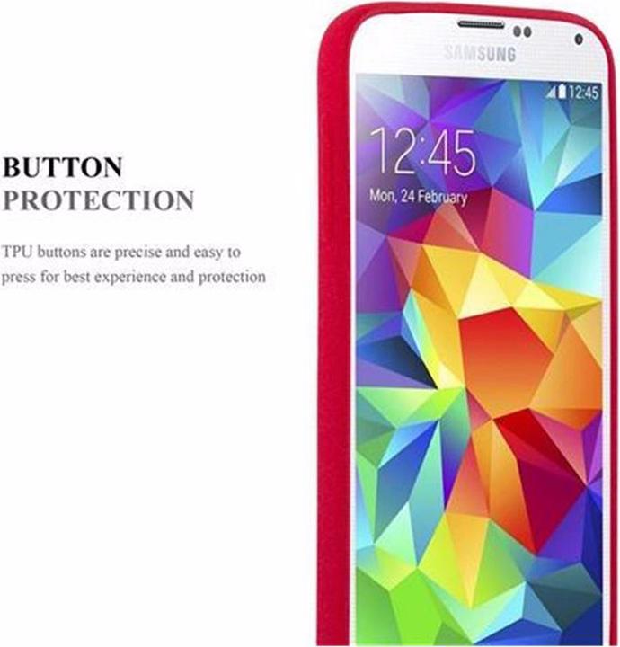 Produktbild Cadorabo TPU Frosted Cover (Samsung Galaxy S5, Samsung Galaxy S5 Neo)
