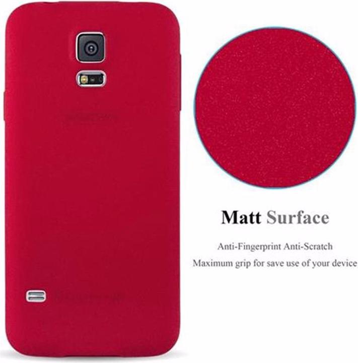 Produktbild Cadorabo TPU Frosted Cover (Samsung Galaxy S5, Samsung Galaxy S5 Neo)
