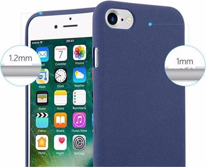 Actual product image Cadorabo TPU Frosted Cover (Apple iPhone SE (2nd Gen), Apple iPhone 7)