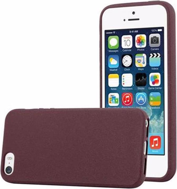 Actual product image Cadorabo TPU Frosted Cover (Apple iPhone 5)