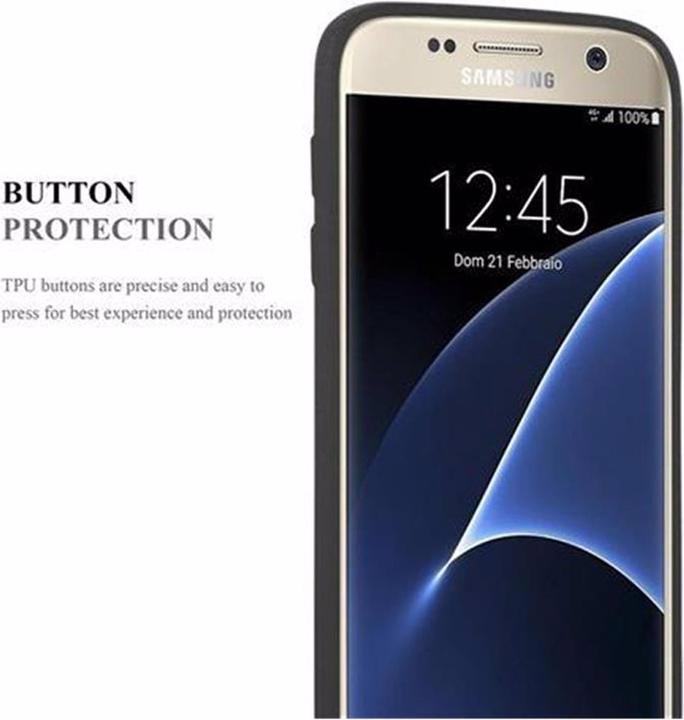 Actual product image Cadorabo TPU Frosted Cover (Samsung Galaxy S7)