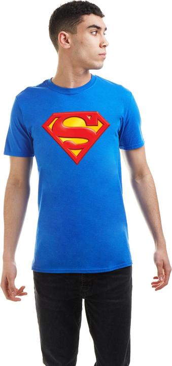 Actual product image Superman Mens Embossed Logo T-Shirt (M)