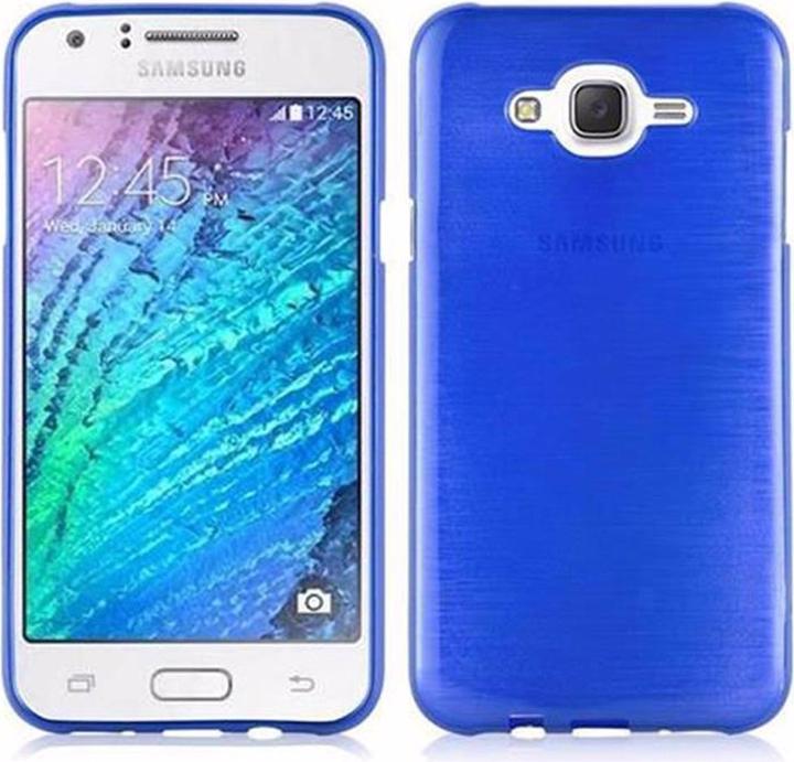 Actual product image Cadorabo TPU Brushed Cover (Samsung Galaxy J7)