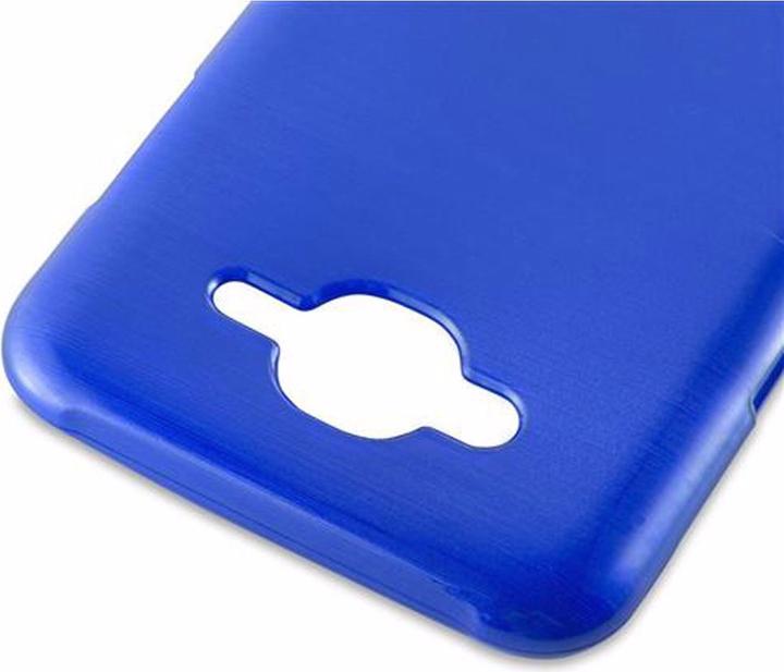 Actual product image Cadorabo TPU Brushed Cover (Samsung Galaxy J7)