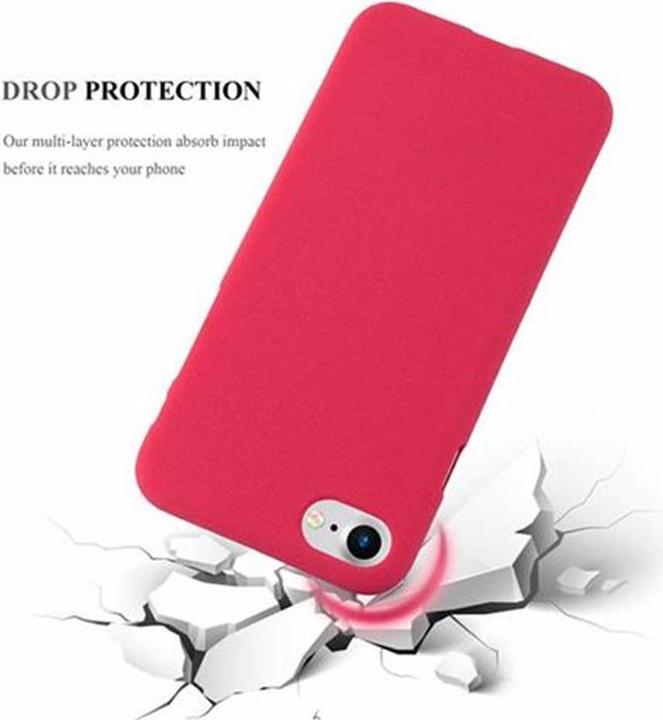 Actual product image Cadorabo TPU Frosted Cover (Apple iPhone 7, Apple iPhone SE (2nd Gen))