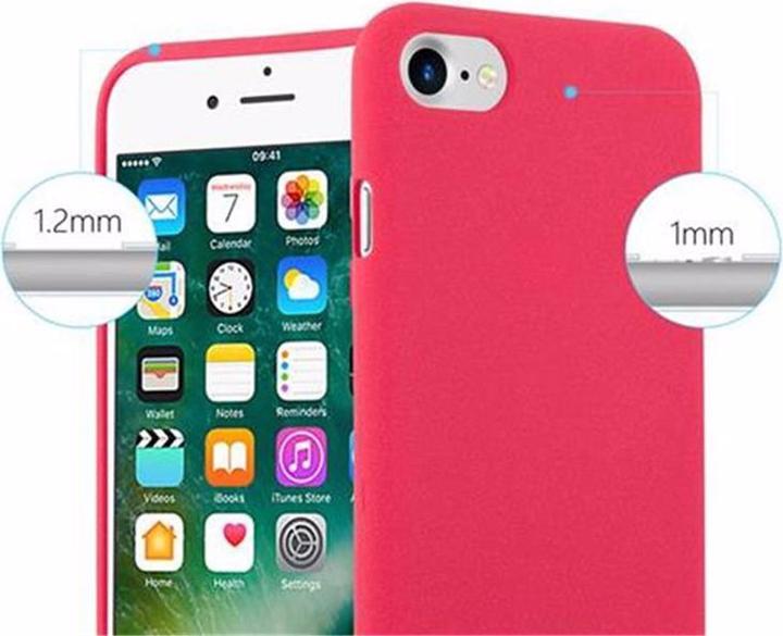 Actual product image Cadorabo TPU Frosted Cover (Apple iPhone 7, Apple iPhone SE (2nd Gen))
