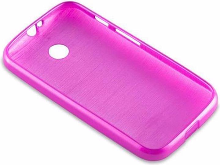 Actual product image Cadorabo TPU Brushed Cover (Motorola Moto E)