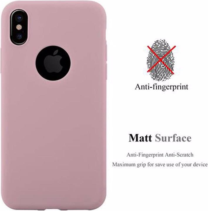 Actual product image Cadorabo TPU Candy Cover (Apple iPhone X)