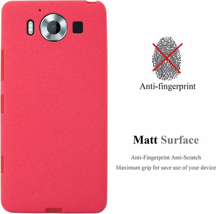 Actual product image Cadorabo TPU Frosted Cover (Nokia Lumia 950 XL)