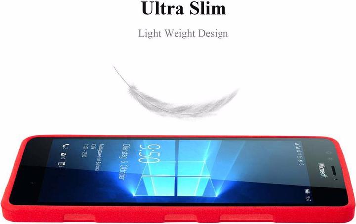 Actual product image Cadorabo TPU Frosted Cover (Nokia Lumia 950 XL)