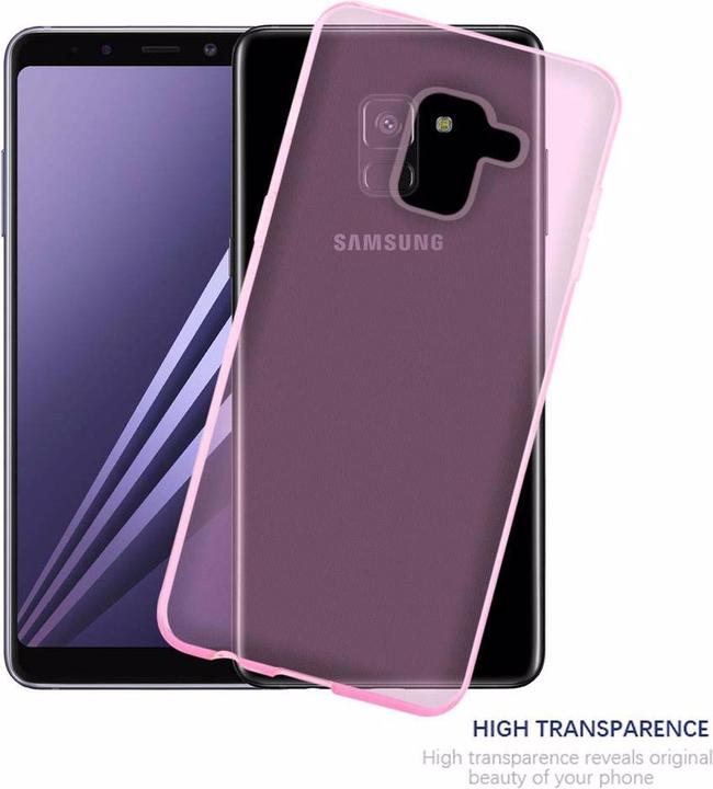 Actual product image Cadorabo TPU Ultra Slim AIR Cover (Samsung Galaxy A8 (2018))