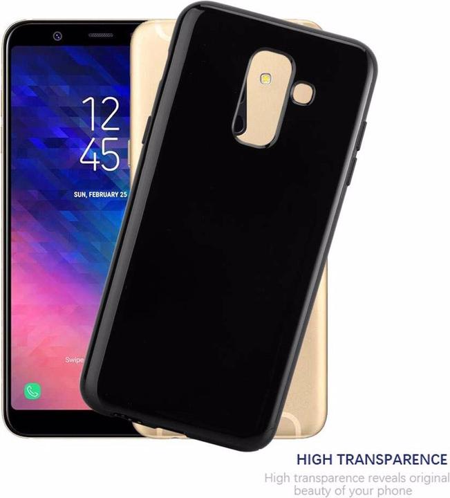 Actual product image Cadorabo TPU Ultra Slim AIR Cover (Samsung Galaxy A6+)