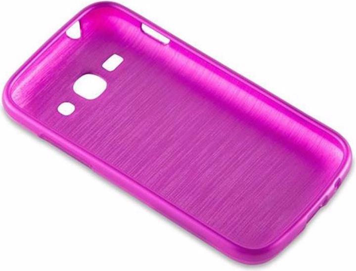 Actual product image Cadorabo TPU Brushed Cover (Samsung Galaxy Ace 3)