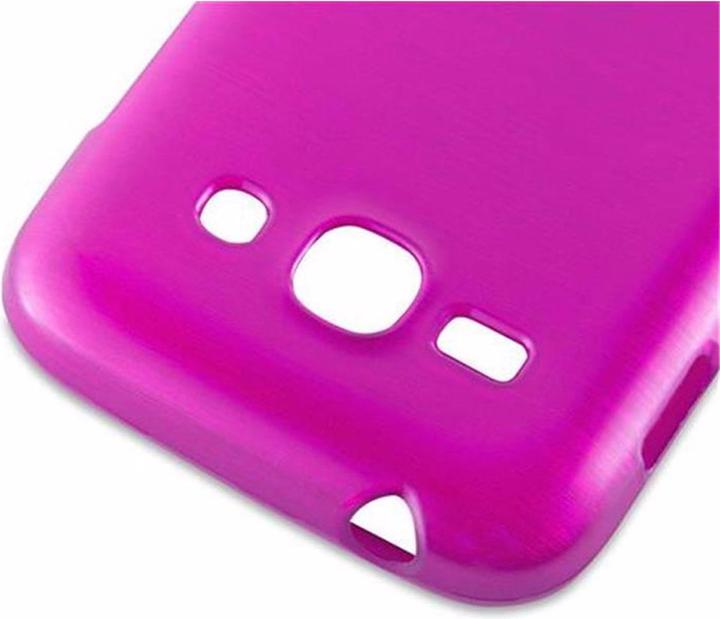 Actual product image Cadorabo TPU Brushed Cover (Samsung Galaxy Ace 3)