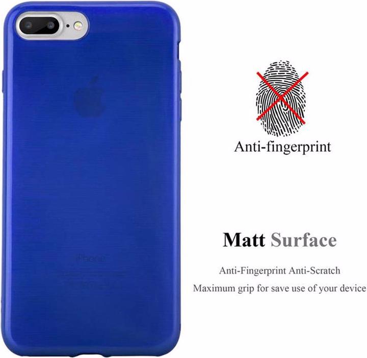 Produktbild Cadorabo TPU Brushed Cover (Apple iPhone 7s Plus, Apple iPhone 7 Plus, Apple iPhone 8 Plus)