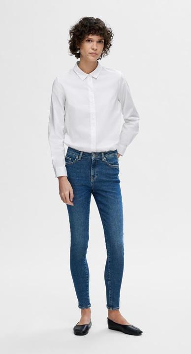 Produktbild Selected Femme Slfsophia Mw Skinny Dark Blu Jean U Noos (W26/L30)