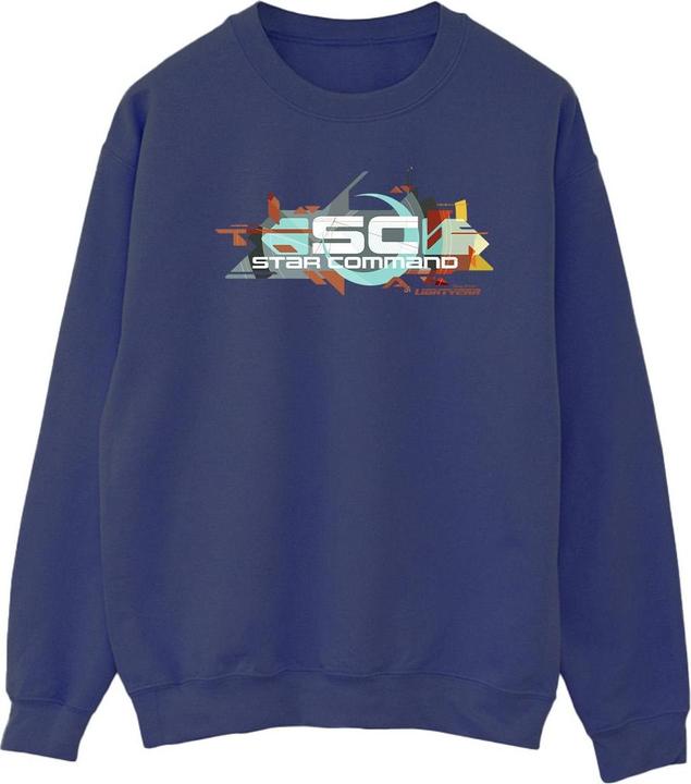 Disney Lightyear Star Command Graphic Title Sweatshirt (L)