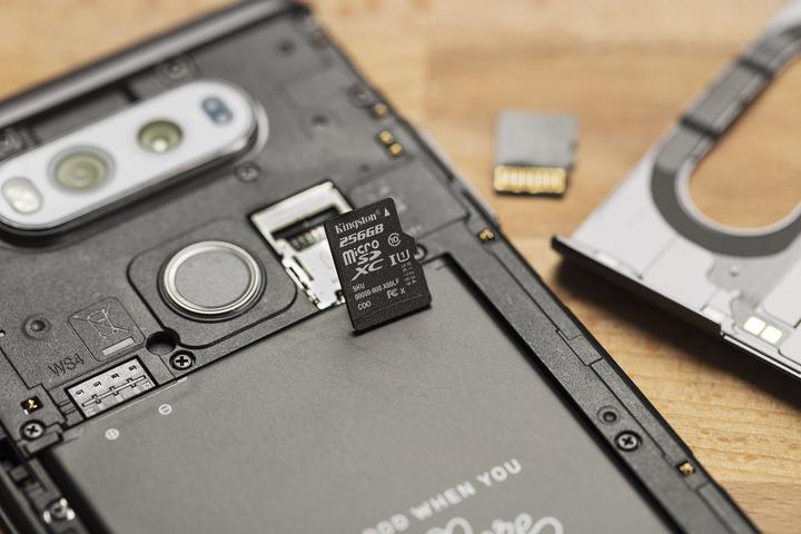 Actual product image Kingston Canvas Select Plus (32 GB, microSDHC, U1, UHS-I)