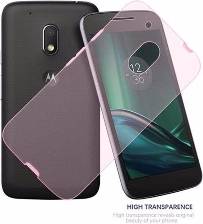 Actual product image Cadorabo TPU Ultra Slim AIR Cover (Motorola Moto G4 Play)