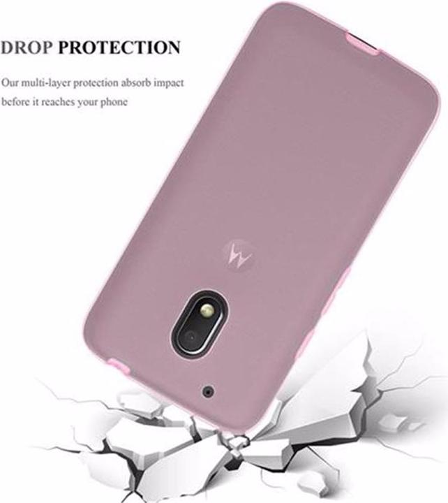 Actual product image Cadorabo TPU Ultra Slim AIR Cover (Motorola Moto G4 Play)