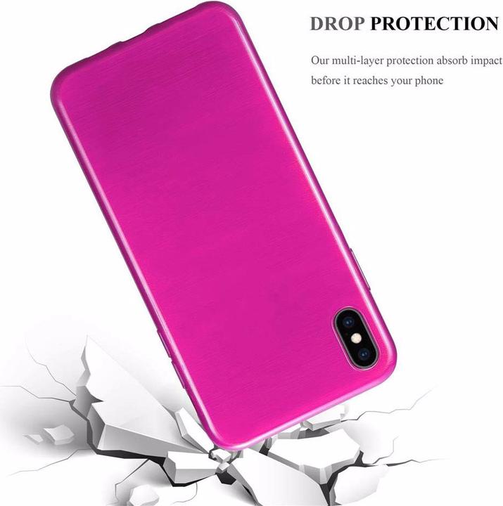 Image du produit Cadorabo Couverture TPU brossé (Apple iPhone XS Max)