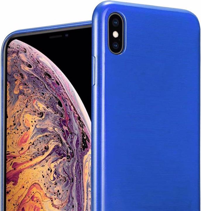Actual product image Cadorabo TPU Brushed Cover (Apple iPhone XS Max)