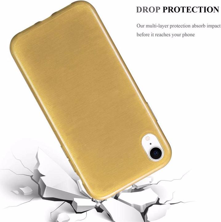 Actual product image Cadorabo TPU Brushed Cover (Apple iPhone XR)