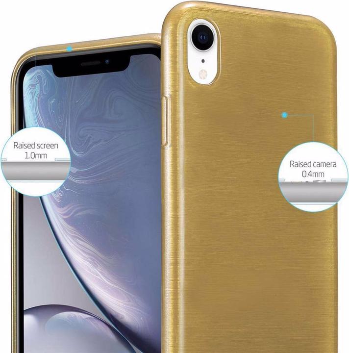 Actual product image Cadorabo TPU Brushed Cover (Apple iPhone XR)