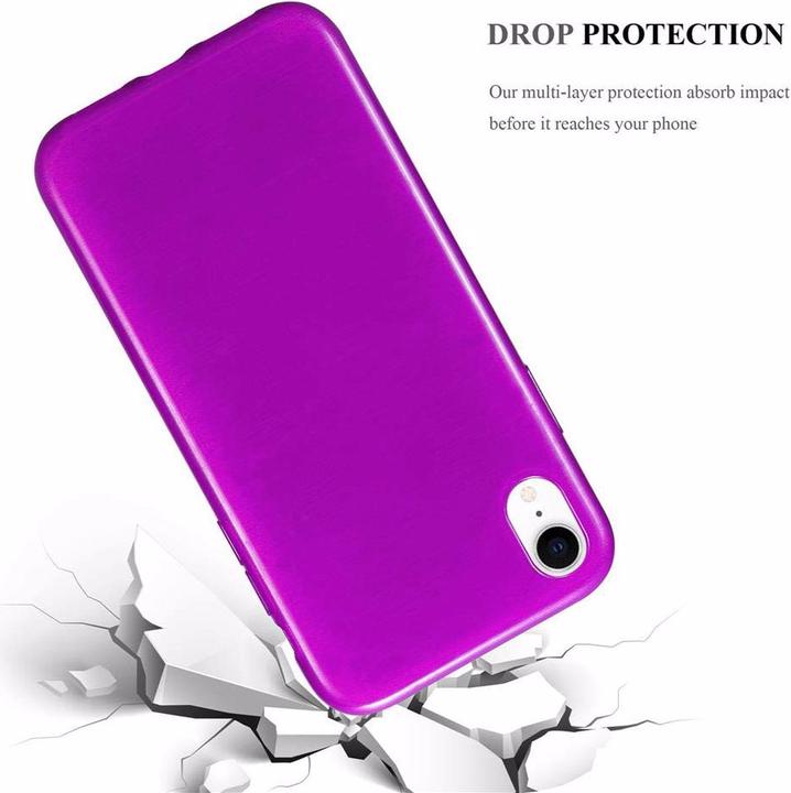 Actual product image Cadorabo TPU Brushed Cover (Apple iPhone XR)