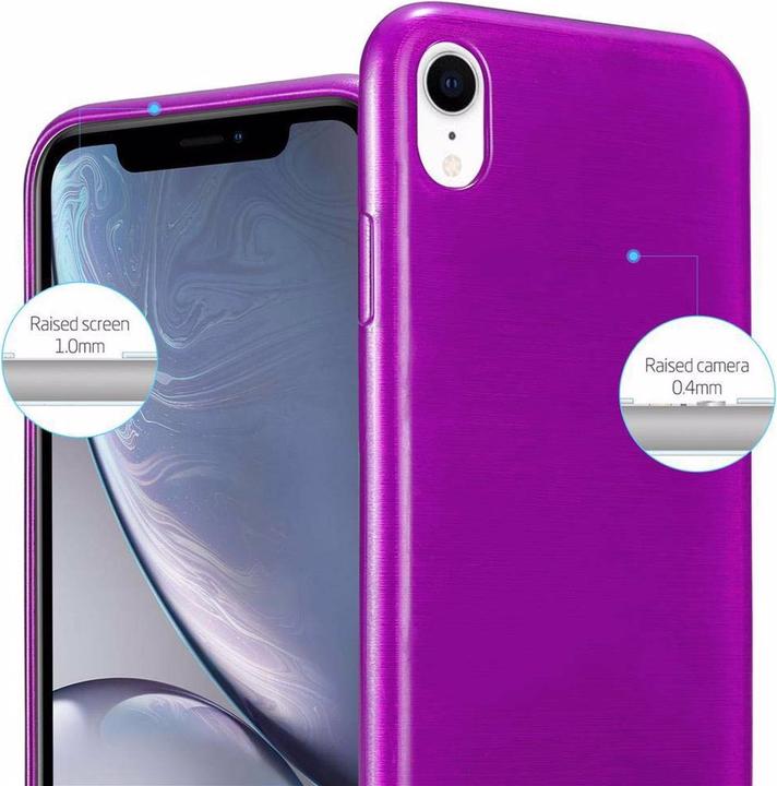 Actual product image Cadorabo TPU Brushed Cover (Apple iPhone XR)