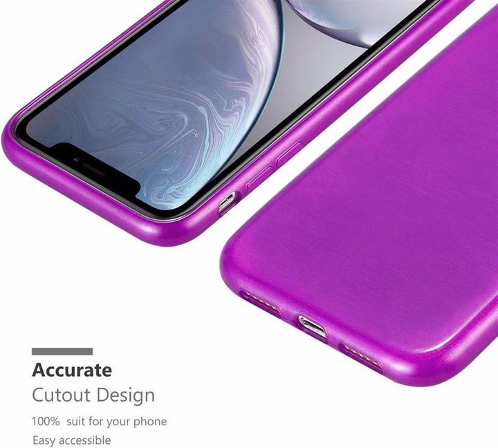 Actual product image Cadorabo TPU Brushed Cover (Apple iPhone XR)