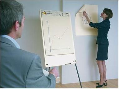 Actual product image Post-it Meeting chart plaid (63.5 x 77.5 cm)