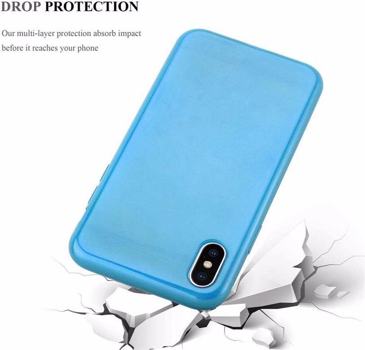 Produktbild Cadorabo TPU Brushed Cover (Apple iPhone X)