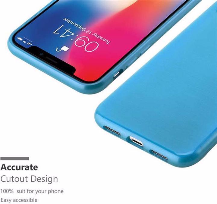 Produktbild Cadorabo TPU Brushed Cover (Apple iPhone X)