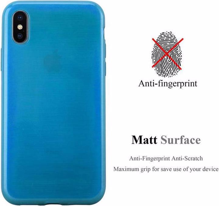 Produktbild Cadorabo TPU Brushed Cover (Apple iPhone X)