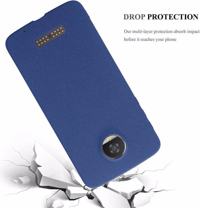 Actual product image Cadorabo TPU Frosted Cover (Motorola Moto Z2)