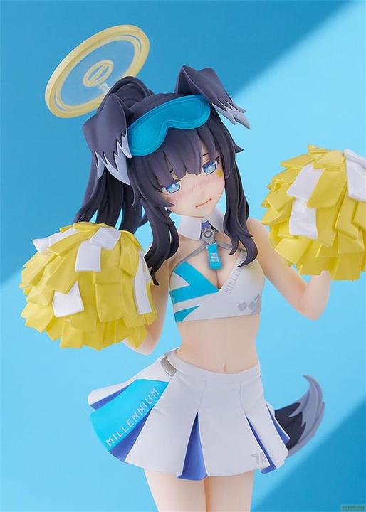 Actual product image Good Smile Company Blue Archive Pop Up Parade PVC Statue Hibiki (Cheer Squad): Memorial Lobby Ver. 17 cm