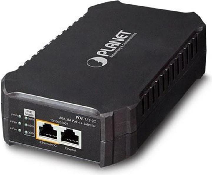 Immagine prodotto Planet POE-175-95 - IEEE 802.3bt - 10/100/1000Base-T(X) - Cat6 - Nero - 100 - 240 V
