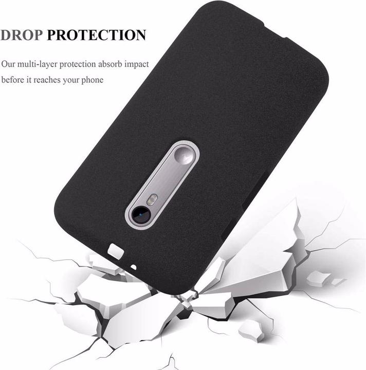 Actual product image Cadorabo TPU Frosted Cover (Motorola Moto G3)