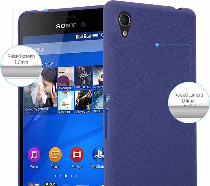 Actual product image Cadorabo TPU Frosted Cover (Sony Xperia M4 Aqua)