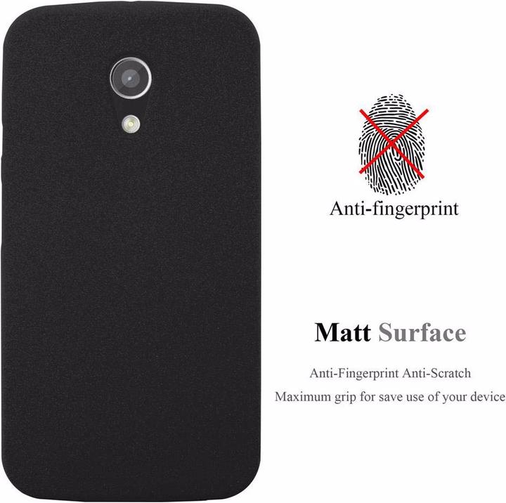 Actual product image Cadorabo TPU Frosted Cover (Motorola Moto G2 (2nd Gen))