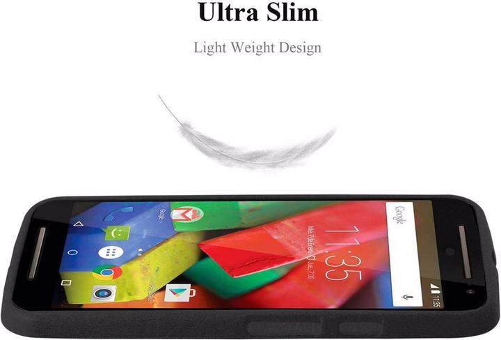Actual product image Cadorabo TPU Frosted Cover (Motorola Moto G2 (2nd Gen))