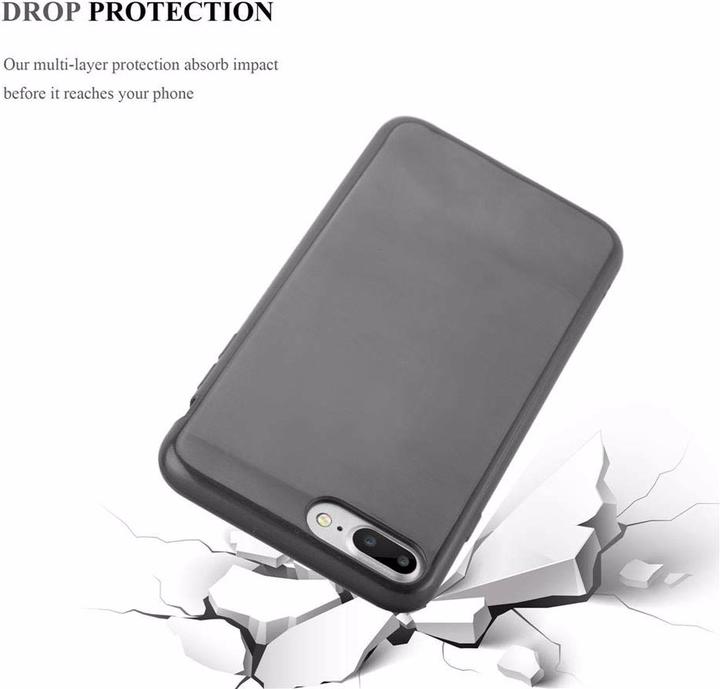 Actual product image Cadorabo TPU Brushed Cover (Apple iPhone 8 Plus, Apple iPhone 7 Plus, Apple iPhone 7s Plus)