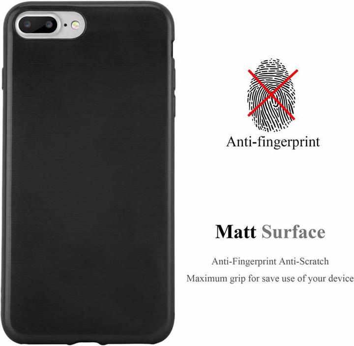 Actual product image Cadorabo TPU Brushed Cover (Apple iPhone 8 Plus, Apple iPhone 7 Plus, Apple iPhone 7s Plus)