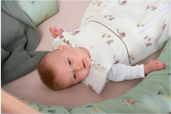 Produktbild Odenwälder Baby-Winterschlafsack prima klima Rainbow Ecru Gr. 60 (60 cm, 2.5 TOG)