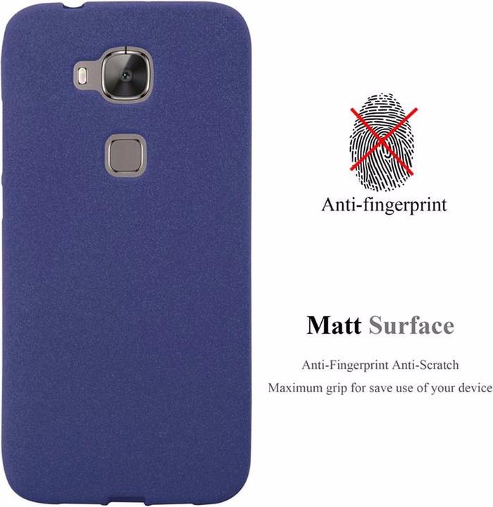 Actual product image Cadorabo TPU Frosted Cover (LG G8, GX8)