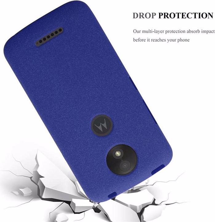 Produktbild Cadorabo TPU Frosted Cover (Motorola Moto C Plus)
