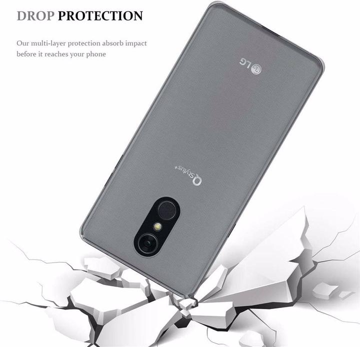 Actual product image Cadorabo TPU Ultra Slim AIR Cover (LG Q Stylus)